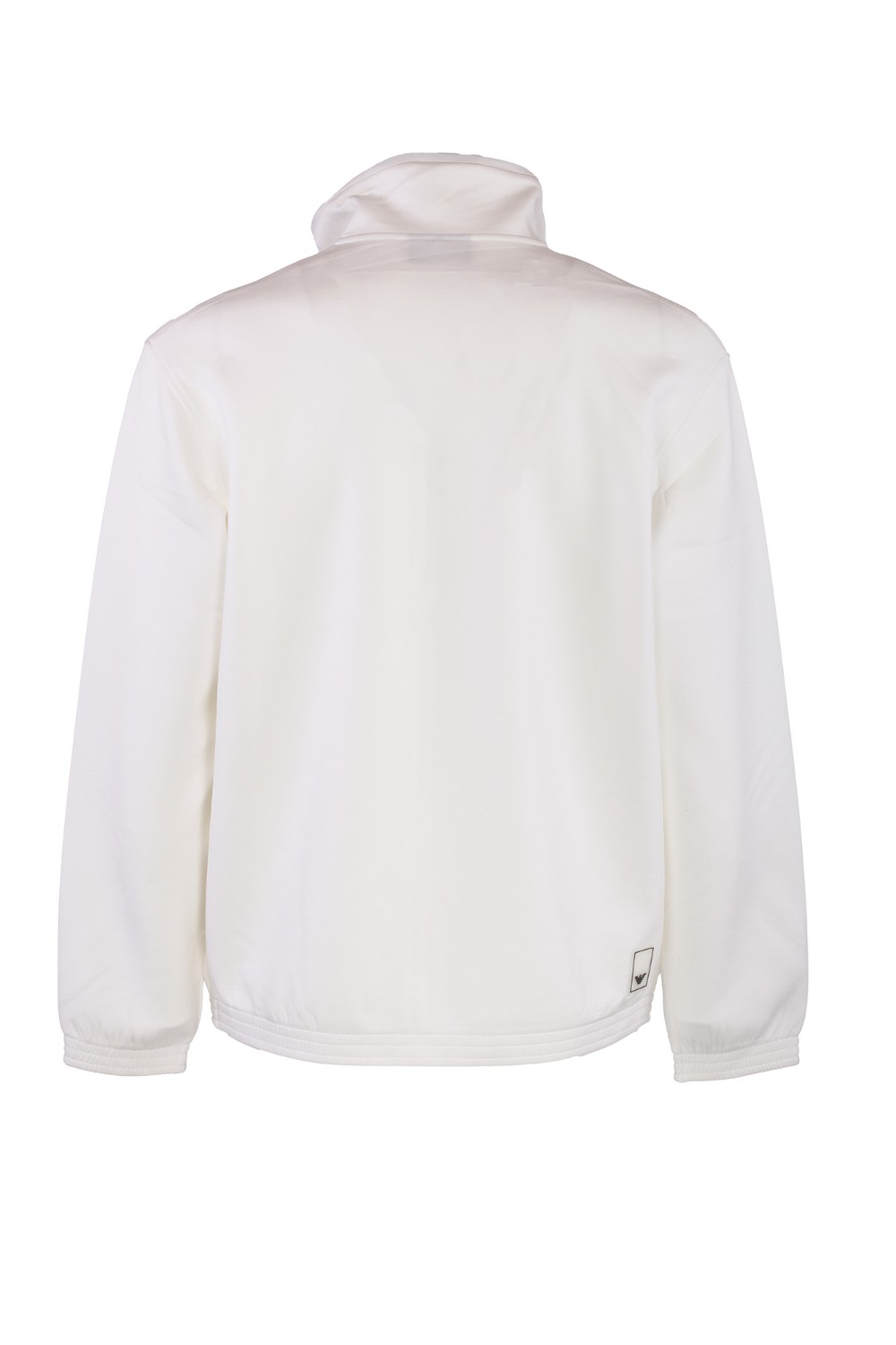 shop EMPORIO ARMANI  Felpa: Emporio Armani felpa full zip in double jersey Travel Essential.
Double jersey.
Collo alto con coulisse.
Maniche lunghe.
Polsini elastici.
Tasche laterali con zip.
Fondo con coulisse e tiranti.
Patch di collezione sul retro.
Vestibilità regolare.
Composizione 48% Poliestere, 46% Modal 6%, Elastan. 
Made in Cambogia.. EM000083 AF10103-U1105 number 5834433